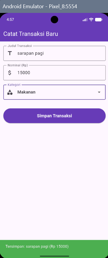 Hasil Akhir Mockup Formulir